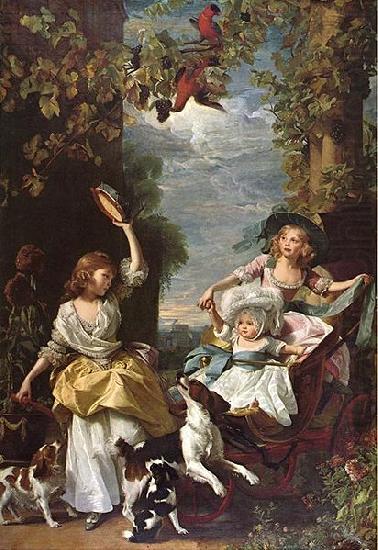 John Singleton Copley Daughters of King George III oil painting picture